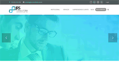 Desktop Screenshot of jrsconsultoria.com.br