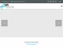 Tablet Screenshot of jrsconsultoria.com.br
